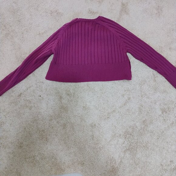 Sweater L A Hearts Cropped Size S - Picture 3 of 7